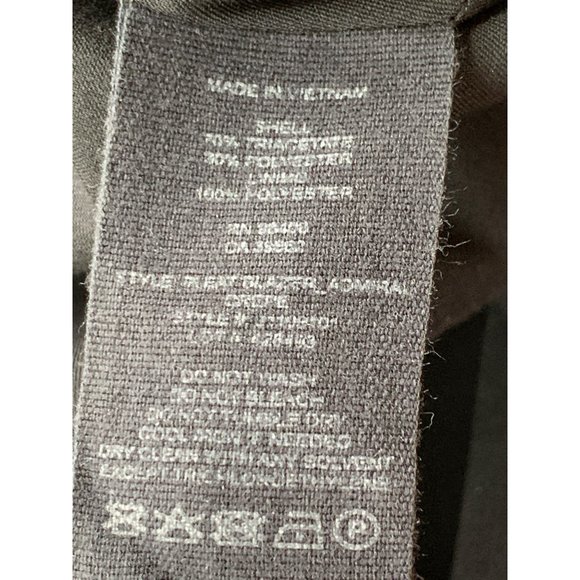 Theory Pleated Blazer Black Crepe Size 0 $465 Womens Career 6498 Pockets - Picture 14 of 14